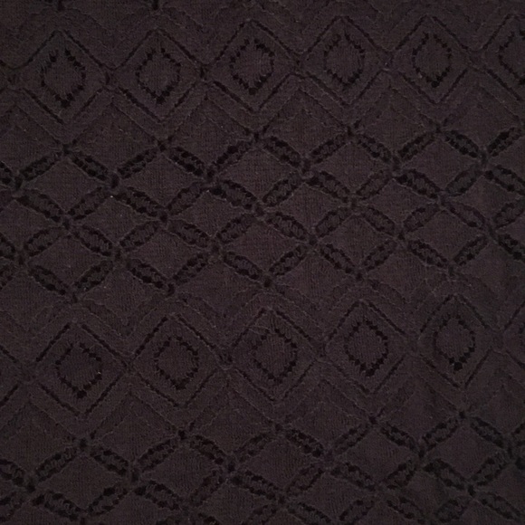 Croft & Barrow | Purple Knit Tee, Size M - Picture 2 of 3